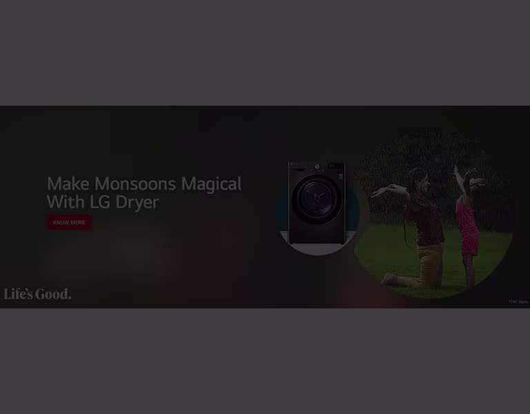 Mastering Monsoons with LG Dryer: Your Ultimate Laundry Companion