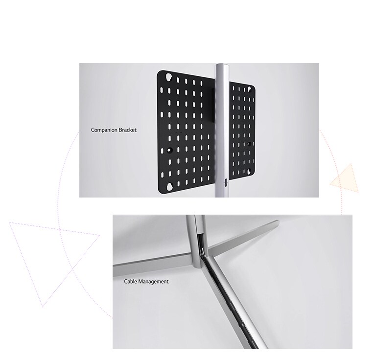 LG OLED TV easy to mount