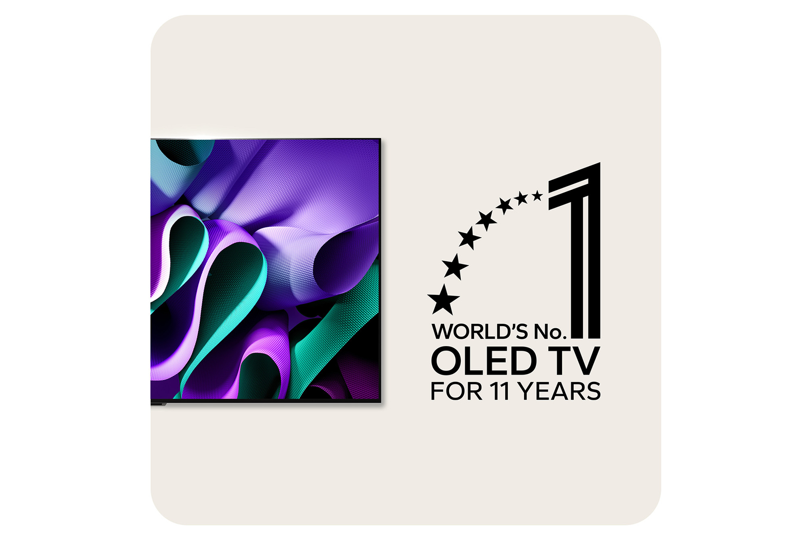 LG True Wireless TV 77 inch LG OLED evo AI M4 with 4K 144Hz Video & Audio Transfer, OLED77M49LA