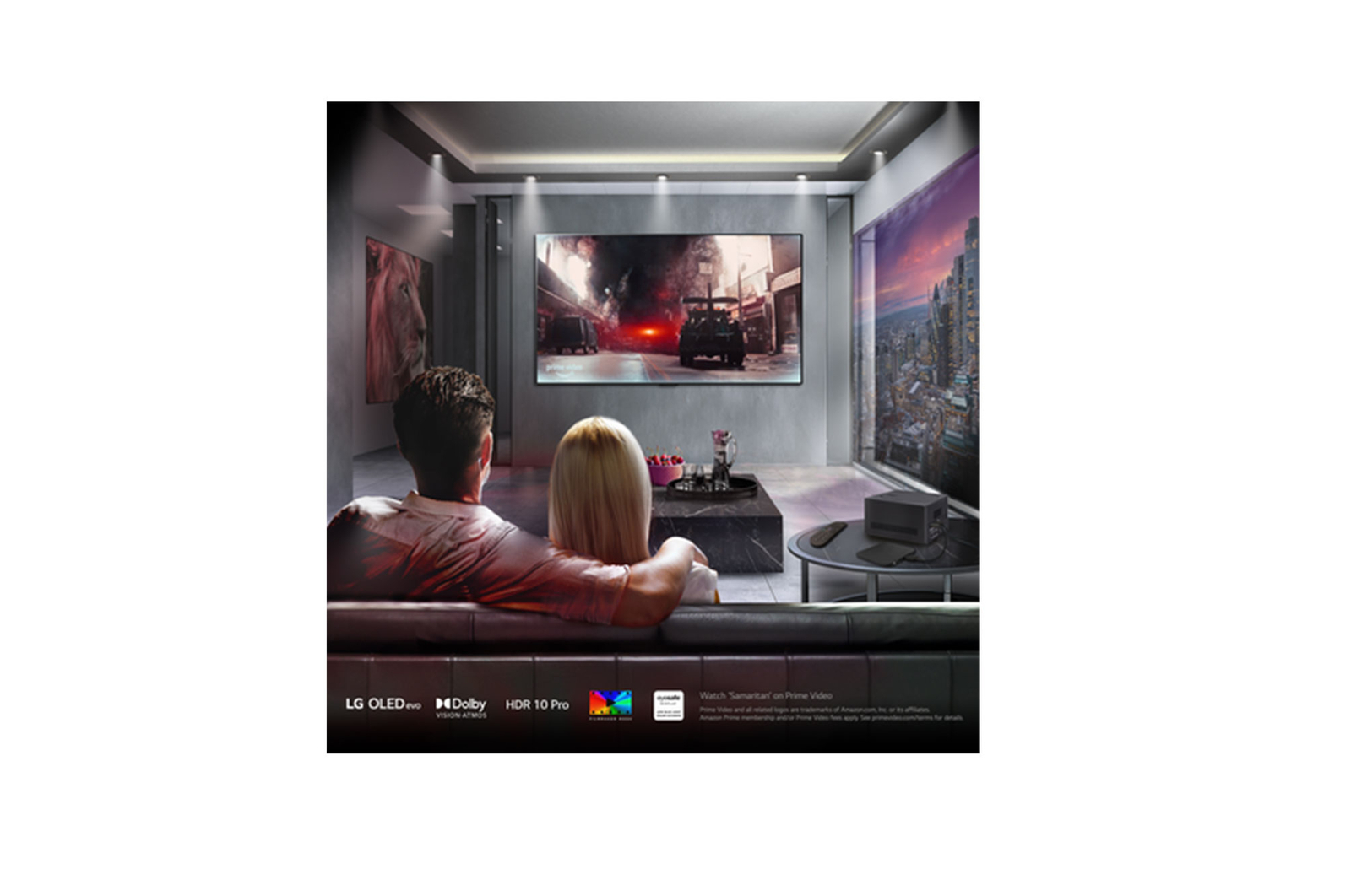 LG True Wireless TV 77 inch LG OLED evo AI M4 with 4K 144Hz Video & Audio Transfer, OLED77M49LA