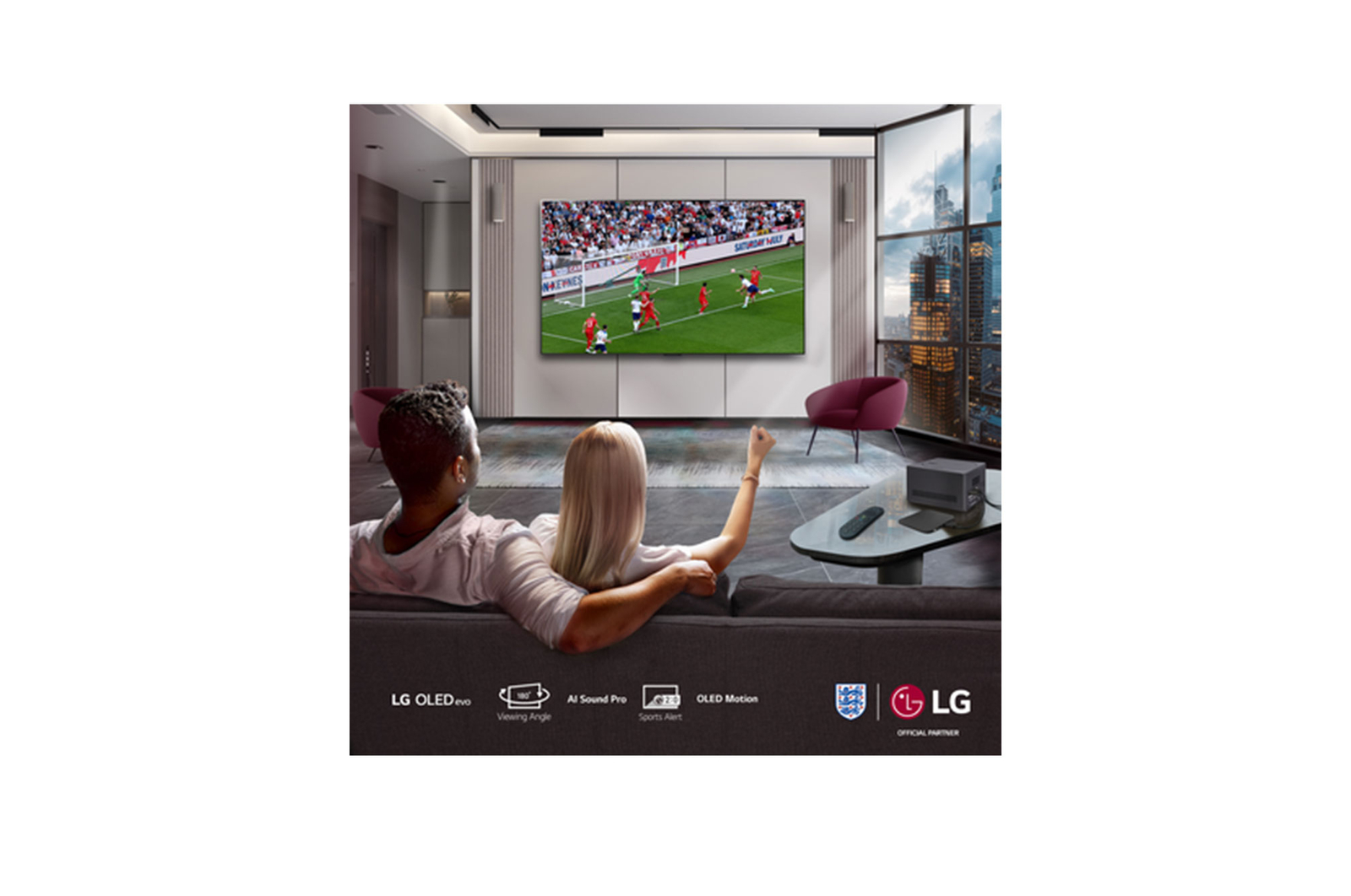 LG True Wireless TV 77 inch LG OLED evo AI M4 with 4K 144Hz Video & Audio Transfer, OLED77M49LA
