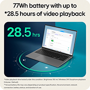 77Wh Battery