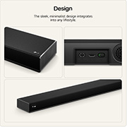 3 angle shots showing the  sound suite H7 sleek minimalist design harmoniously integrates into any lifestyle