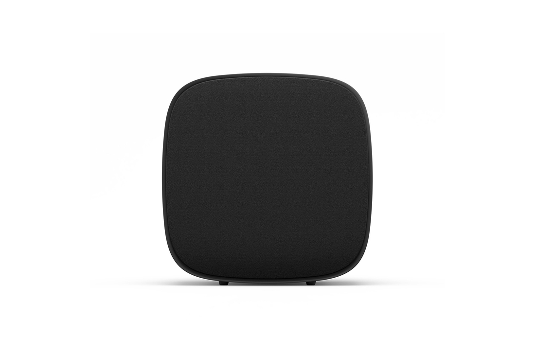 front view of the sound suite W7 on a white background with a slight shadow underneath