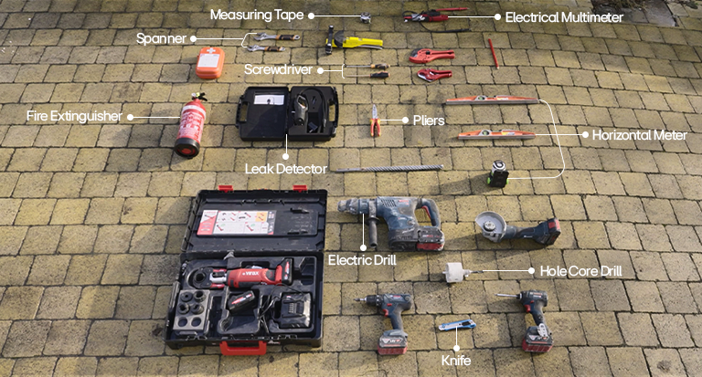 Image of steps to be done before installing a LG R290 Monobloc