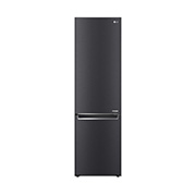 Front view of 384L Tall Fridge Freezer Total No Frost, Matte Black GBB92MCBAP