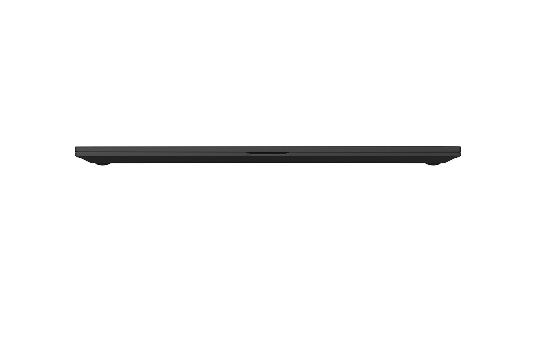 Front side view with the lid closed