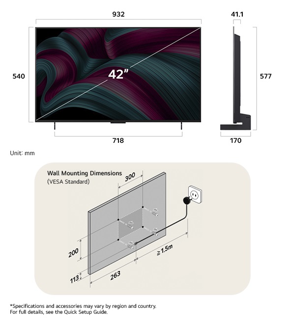 OLED42C55LA