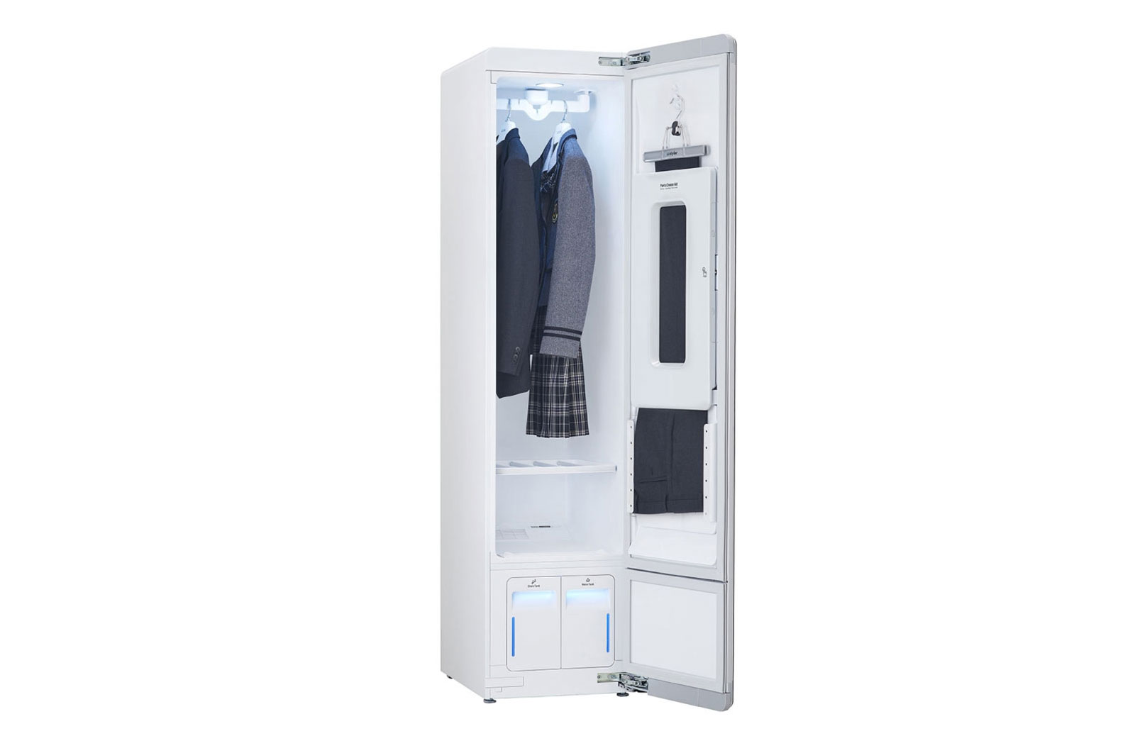 LG Styler - Steam Wardrobe with ThinQ™ | 3 Hangers, Black, S3BF