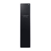 Front view of Styler - Steam Wardrobe with ThinQ™ | 3 Hangers, Black S3BF