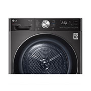 LG 9kg DUAL Inverter HeatPump Dryer Black Steel A+++, FDV1109B