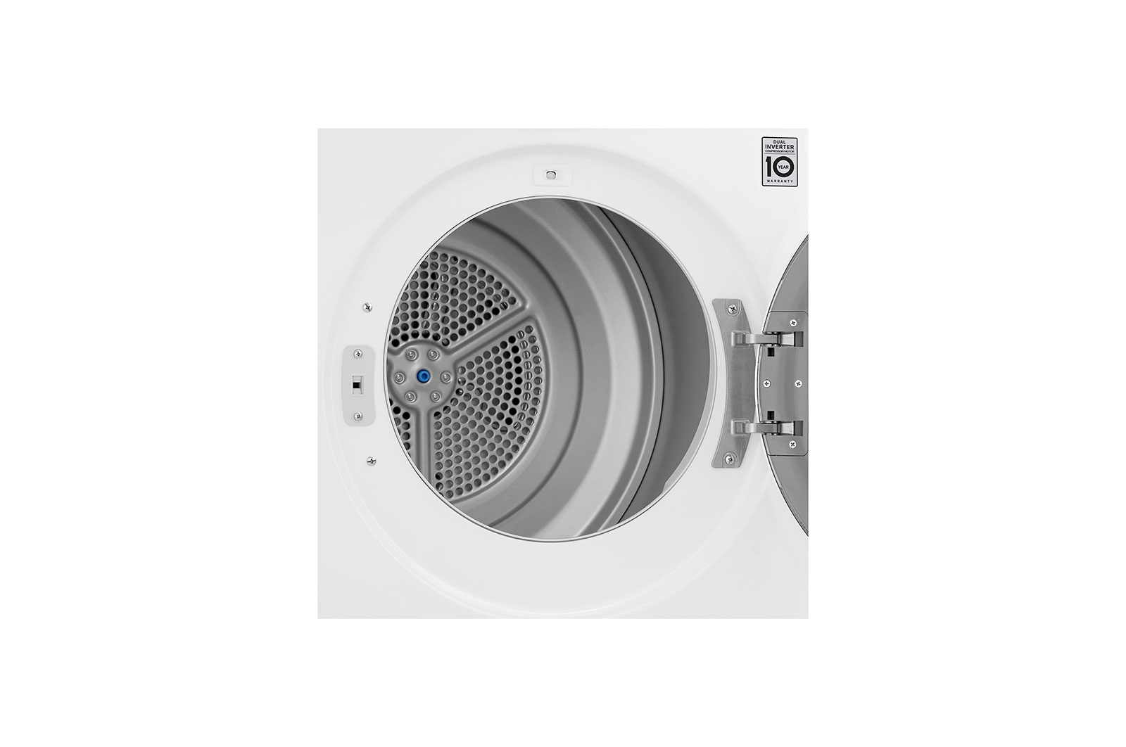 LG 9kg DUAL Inverter Heat Pump™ Dryer, White, FDV709W