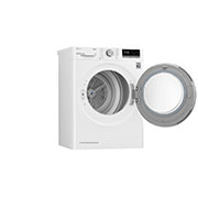 LG 9kg DUAL Inverter Heat Pump™ Dryer, White, FDV709W