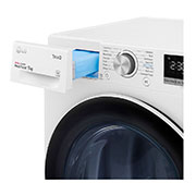LG 9kg DUAL Inverter Heat Pump™ Dryer, White, FDV709W