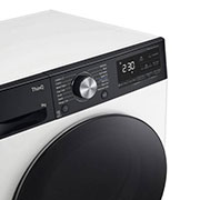 LG 9kg DUAL Inverter Heat Pump™ Tumble Dryer, White, FDV909WN