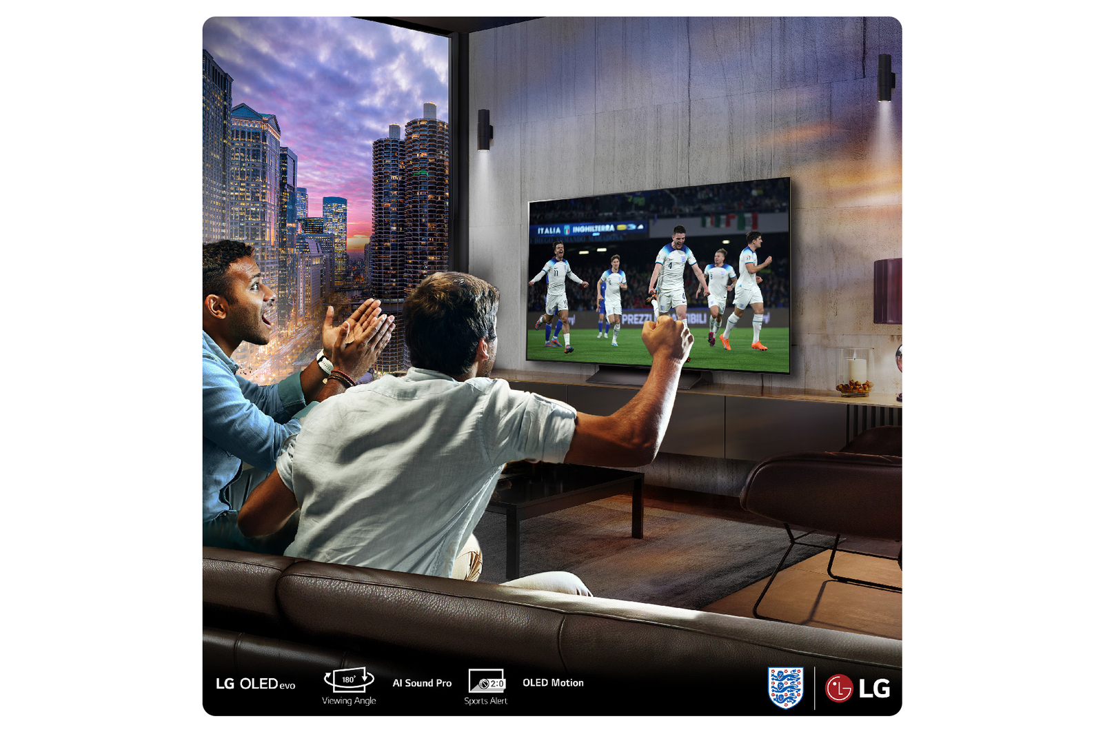 LG 48 inch LG OLED evo AI C4 4K Smart TV, OLED48C45LA