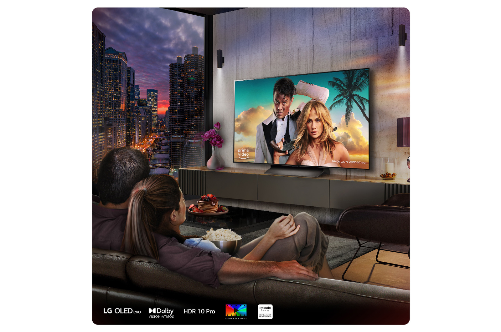 LG 65 inch LG OLED evo AI C4 4K Smart TV, OLED65C45LA