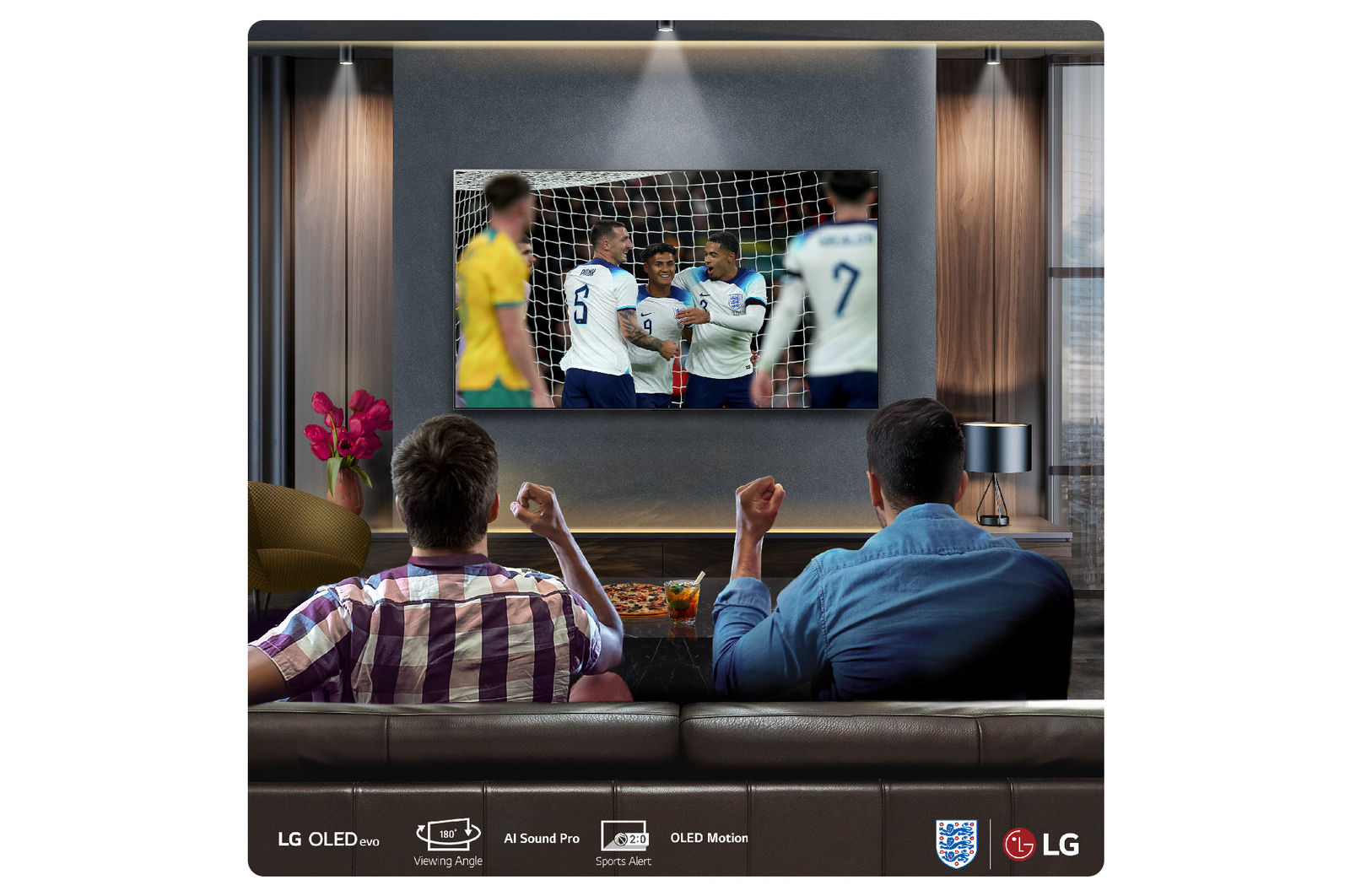 LG 65 inch LG OLED evo AI G4 4K Smart TV - Wall mount version, OLED65G45LW