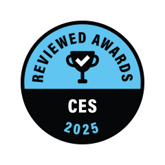 Reviewed Awards CES 2025 logo.