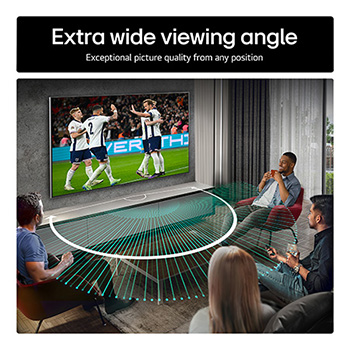 Extra wide viewing angle