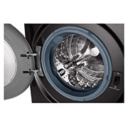 LG 10.5/7kg Washer Dryer LG Turbowash360™, Black Steel, FWV1117BTSA