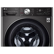 LG 10.5/7kg Washer Dryer LG Turbowash360™, Black Steel, FWV1117BTSA