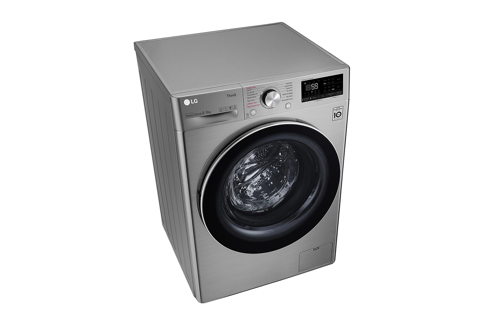 LG 9/6kg Washer Dryer LG Turbowash™, Graphite, FWV796STSE
