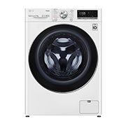 Front view of 9/6kg Washer Dryer White LG Turbowash™ FWV796WTSE