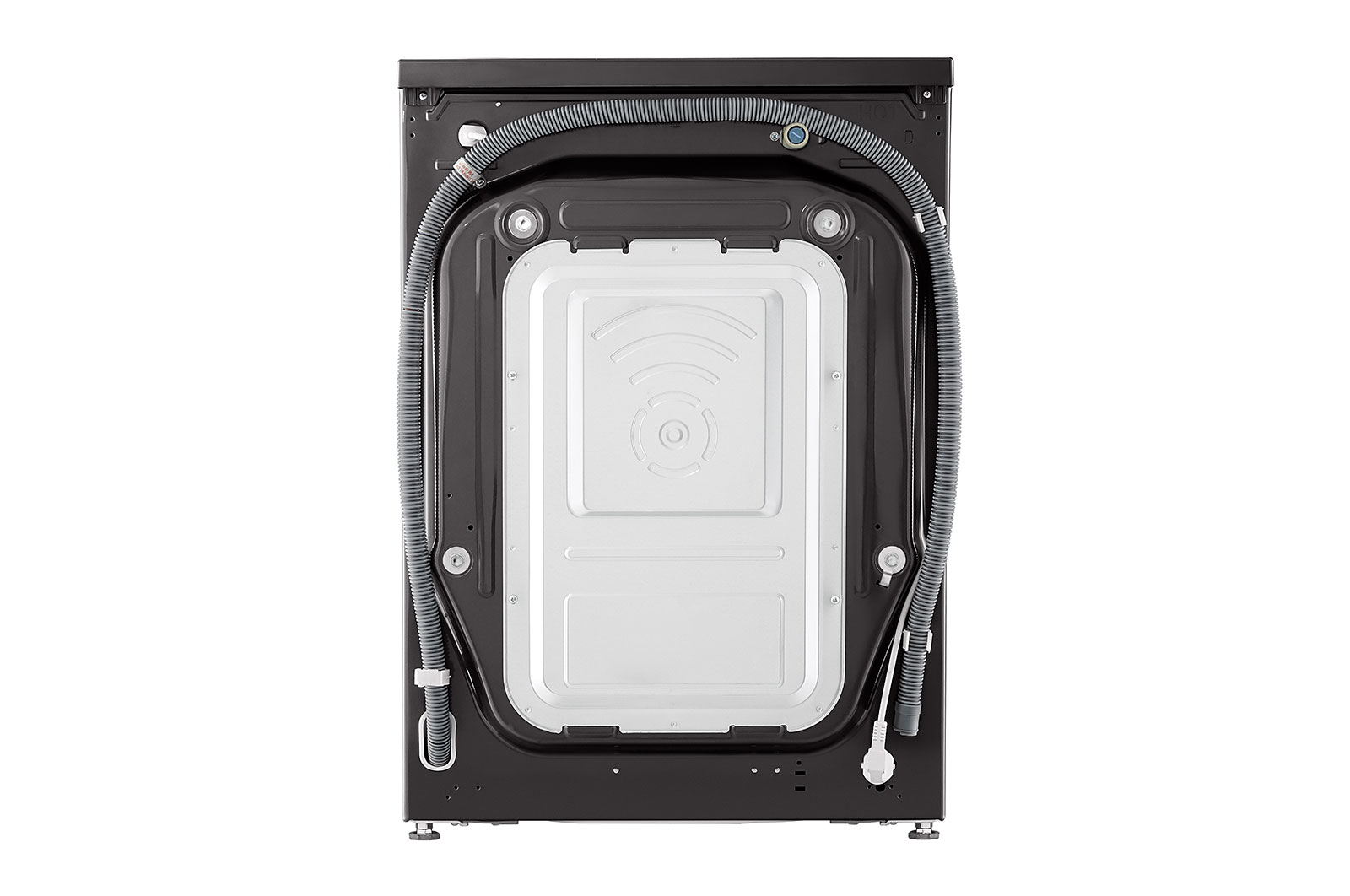 LG 12kg Washing Machine AI DD™, Black Steel, F4V1112BTSA