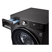 LG 12kg Washing Machine AI DD™, Black Steel, F4V1112BTSA