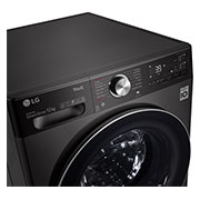 LG 12kg Washing Machine AI DD™, Black Steel, F4V1112BTSA