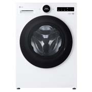 Front view of 11kg 1400 spin AI Direct Drive Washing Machine, White F4X7511TWB