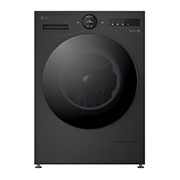 Front view of 13kg AI Direct Drive Washing Machine, Black F4X7513TBB