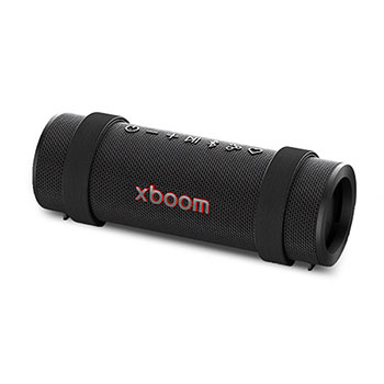 Front view of LG xboom Grab by will.i.am | Bluetooth Speaker | xboom Signature Sound with Ultimate Portability GRAB