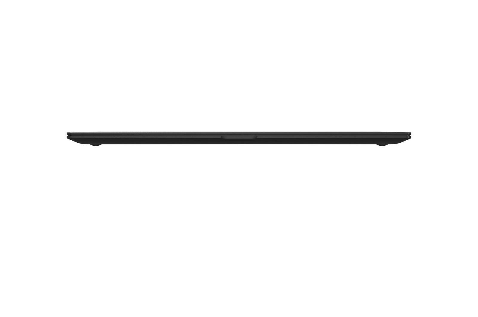 Front side view with the lid closed