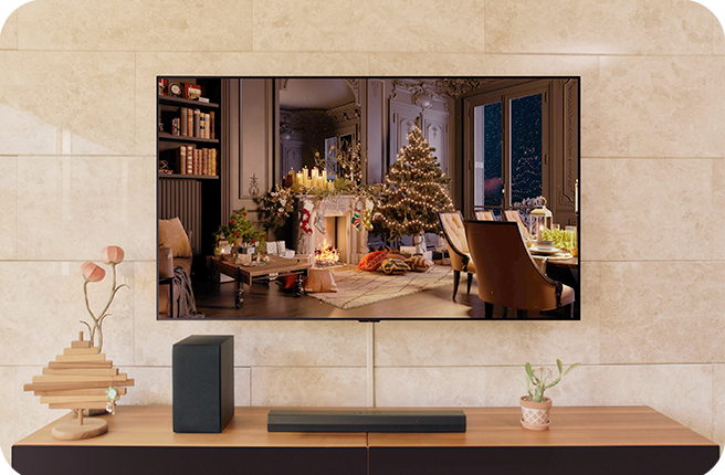 OLED TV product shot