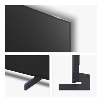 Rear view of LG OLED evo AI C5 4K Smart TV.